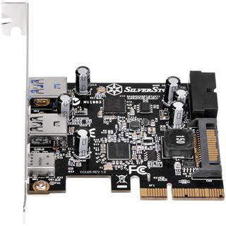 Silverstone SST-ECU05, 1x USB3.1 Typ-C + 2x USB3.0 + 2x intern USB3.0