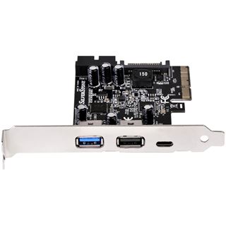Silverstone SST-ECU05, 1x USB3.1 Typ-C + 2x USB3.0 + 2x intern USB3.0