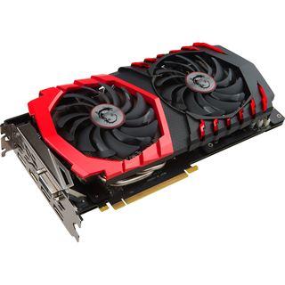 6GB MSI GeForce GTX 1060 Gaming 6G Aktiv PCIe 3.0 x16 (Retail)