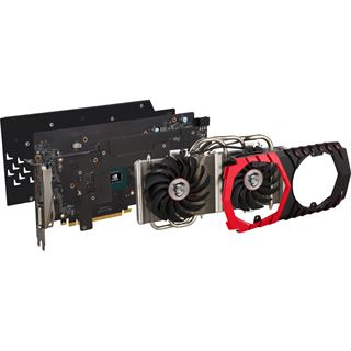 6GB MSI GeForce GTX 1060 Gaming 6G Aktiv PCIe 3.0 x16 (Retail)