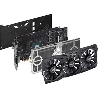 6GB Asus GeForce GTX 1060 Strix OC Aktiv PCIe 3.0 x16 (Retail)