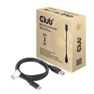 (&euro;11,90*/1m) 1.00m Club 3D USB3.1 Anschlusskabel USB A Stecker
