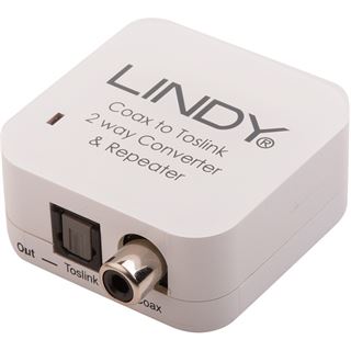 Lindy Audiokonverter Coaxial/Optisch Konver SPDIF