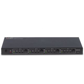 Lindy HDMI 4K UHD 4x4 Matrix, 4 In 4 Out, HDMI 1.4 bis 4K2K