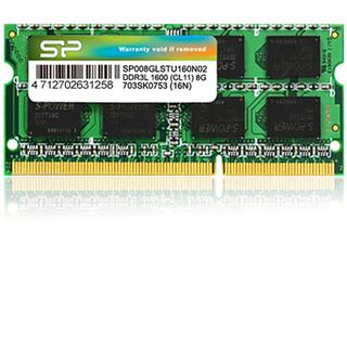 8GB Silicon Power SP008GLSTU160N02 DDR3L-1600 SO-DIMM CL11 Single