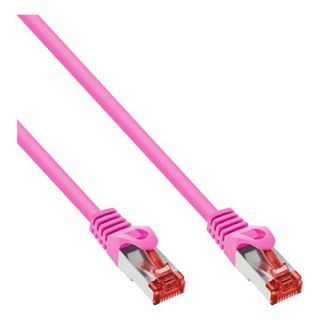 (€15,60*/1m) 0.25m InLine Cat. 6a Patchkabel S/FTP PiMF RJ45