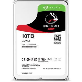 10TB Seagate IronWolf ST10000VN0004 256MB 3.5" (8.9cm) SATA 6Gb/s