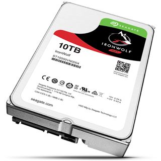 10TB Seagate IronWolf ST10000VN0004 256MB 3.5" (8.9cm) SATA 6Gb/s