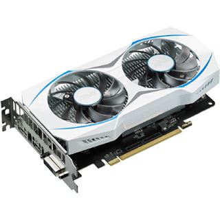 2GB Asus Radeon RX 460 Dual OC Aktiv PCIe 3.0 x16 (x8) (Retail)