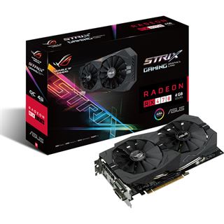 4GB Asus Radeon RX 470 Strix OC Aktiv PCIe 3.0 x16 (Retail)