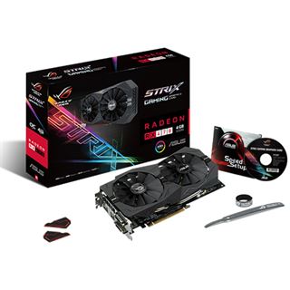 4GB Asus Radeon RX 470 Strix OC Aktiv PCIe 3.0 x16 (Retail)
