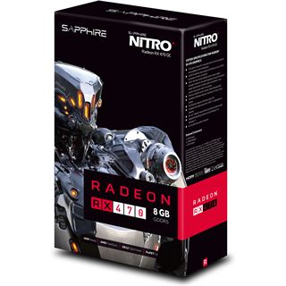 8GB Sapphire Radeon RX 470 Nitro+ Aktiv PCIe 3.0 x16 (Retail)