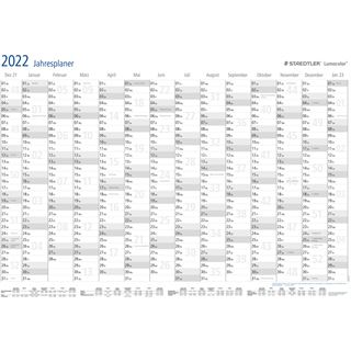 Staedtler Jahresplaner 2017 Lumocolor trocken abwischbar