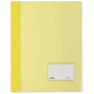 Durable Schnellhefter Duralux, DIN A4 gelb-transluzent