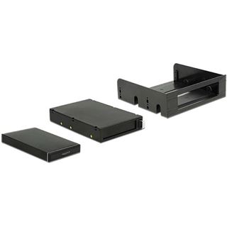 Delock Wechselrahmen 1x 2,5" SATA HDD in 3.5" oder