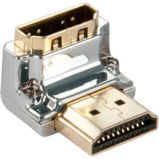 Lindy HDMI Adapter Cromo HDMI-Stecker auf HDMI-Buchse Silber