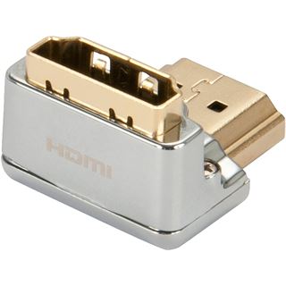 Lindy HDMI Adapter Cromo HDMI-Stecker auf HDMI-Buchse Silber