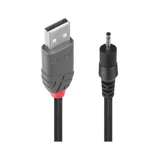 Lindy Adapterkabel USB A St - DC 2,50/0,7mm St 1,5m