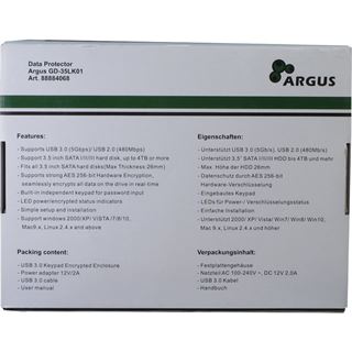Inter-Tech Argus GD-35LK01 AES 3.5" (8,89cm) USB 3.0 schwarz