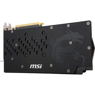 3GB MSI GeForce GTX 1060 Gaming X Aktiv PCIe 3.0 x16 (Retail)