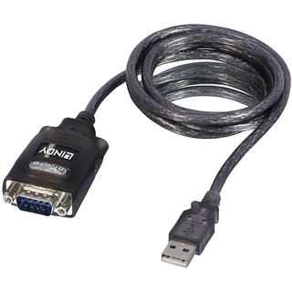 Lindy USB RS232 Konverter w/ COM Port Retention USB A St an D9 St