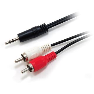 (&euro;1,95*/1m) 2.00m Equip Audio Adapterkabel 3.5mm Klinken-Stecker