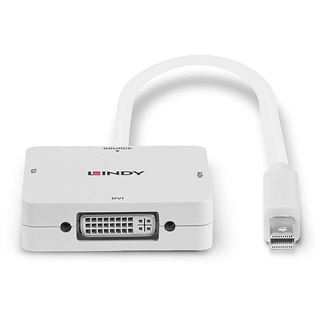 Lindy Displayport 1.2 Adapter Mini Displayport Stecker auf VGA 15pol