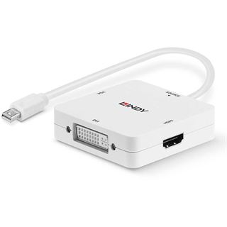 Lindy Displayport 1.2 Adapter Mini Displayport Stecker auf VGA 15pol