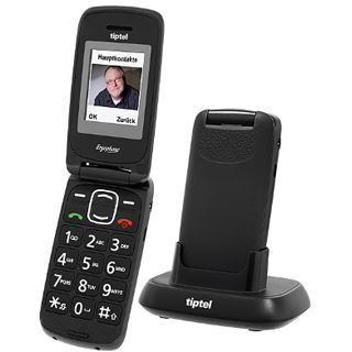 Tiptel Ergophone 6230 GSM schwarz