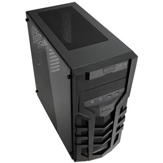 Sharkoon DG7000-G mit Sichtfenster aus Glas Midi Tower ohne Netzteil