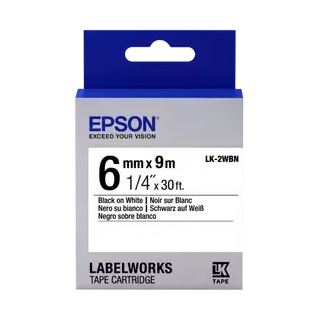 Epson Tape LK2WBN STD schwarz/weiß