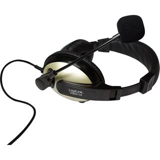 LogiLink HS0011 schwarz/gold