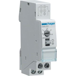 Hager Treppenlichtzeitschalter REG elektr 1TE 230VAC