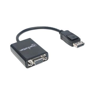 Manhattan Displayport 1.2 Adapter Displayport Stecker auf VGA 15pol