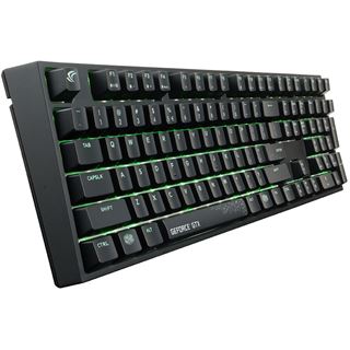 Cooler Master MasterKeys Pro L CHERRY MX Red USB Deutsch weiß