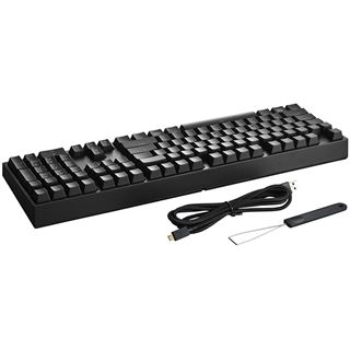 Cooler Master MasterKeys Pro L CHERRY MX Red USB Deutsch weiß