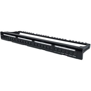 Intellinet Patch Panel,19",Blank,24Port,1U,Cable Managment