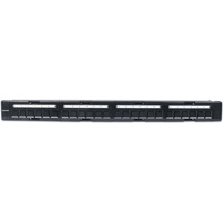 Intellinet Patch Panel,19",Blank,24Port,1U,Cable Managment