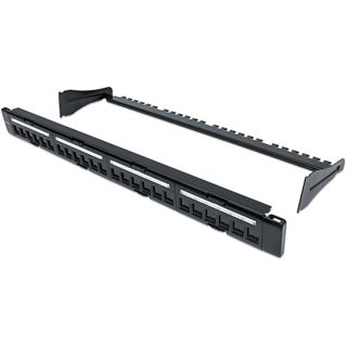 Intellinet Patch Panel,19",Blank,24Port,1U,Cable Managment