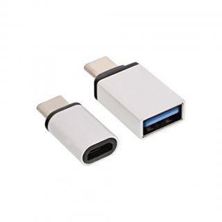 InLine USB Adapter-Set, Typ C Stecker an Micro-USB oder USB 3.0 A