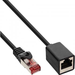 (&euro;6,90*/1m) 1.00m InLine Cat. 6 Patchkabel S/FTP RJ45 Stecker