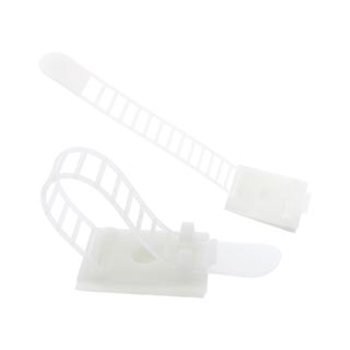 InLine Kabelbinder mit Bündelklemme x64mm natur 10 Stück