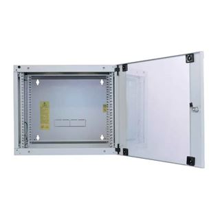 Intellinet Wandverteiler 12HE 540x450mm Schwenkrahmen grau