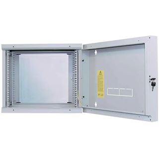 Intellinet Wandverteiler 12HE 540x450mm Schwenkrahmen grau