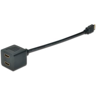 DIGITUS HDMI Y-Verteilerkabel 0,2m