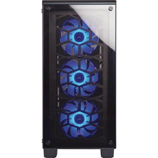 Corsair Crystal 460X RGB mit Sichtfenster Midi Tower ohne Netzteil