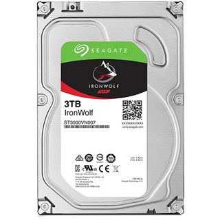 3TB Seagate IronWolf ST3000VN007 64MB 3.5" (8.9cm) SATA 6Gb/s