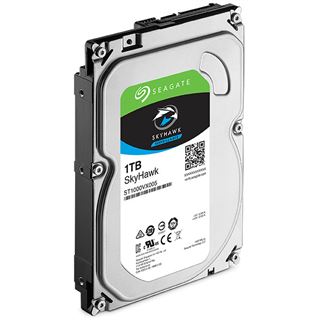 1TB Seagate SkyHawk ST1000VX005 64MB 3.5" (8.9cm) SATA 6Gb/s