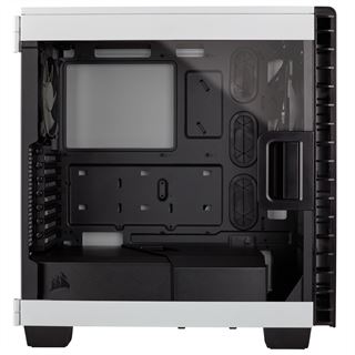 Corsair Carbide Clear 400C mit Midi Tower ohne Netzteil weiss