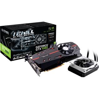 8GB INNO3D GeForce GTX 1080 iChiLL Black Edition Hybrid PCIe 3.0 x16